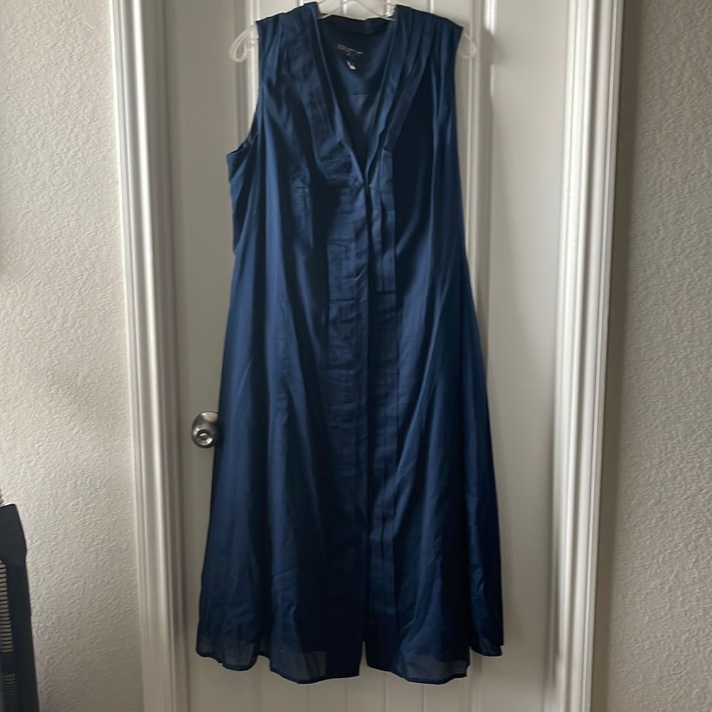 Jones New York - 16W - navy blue dress